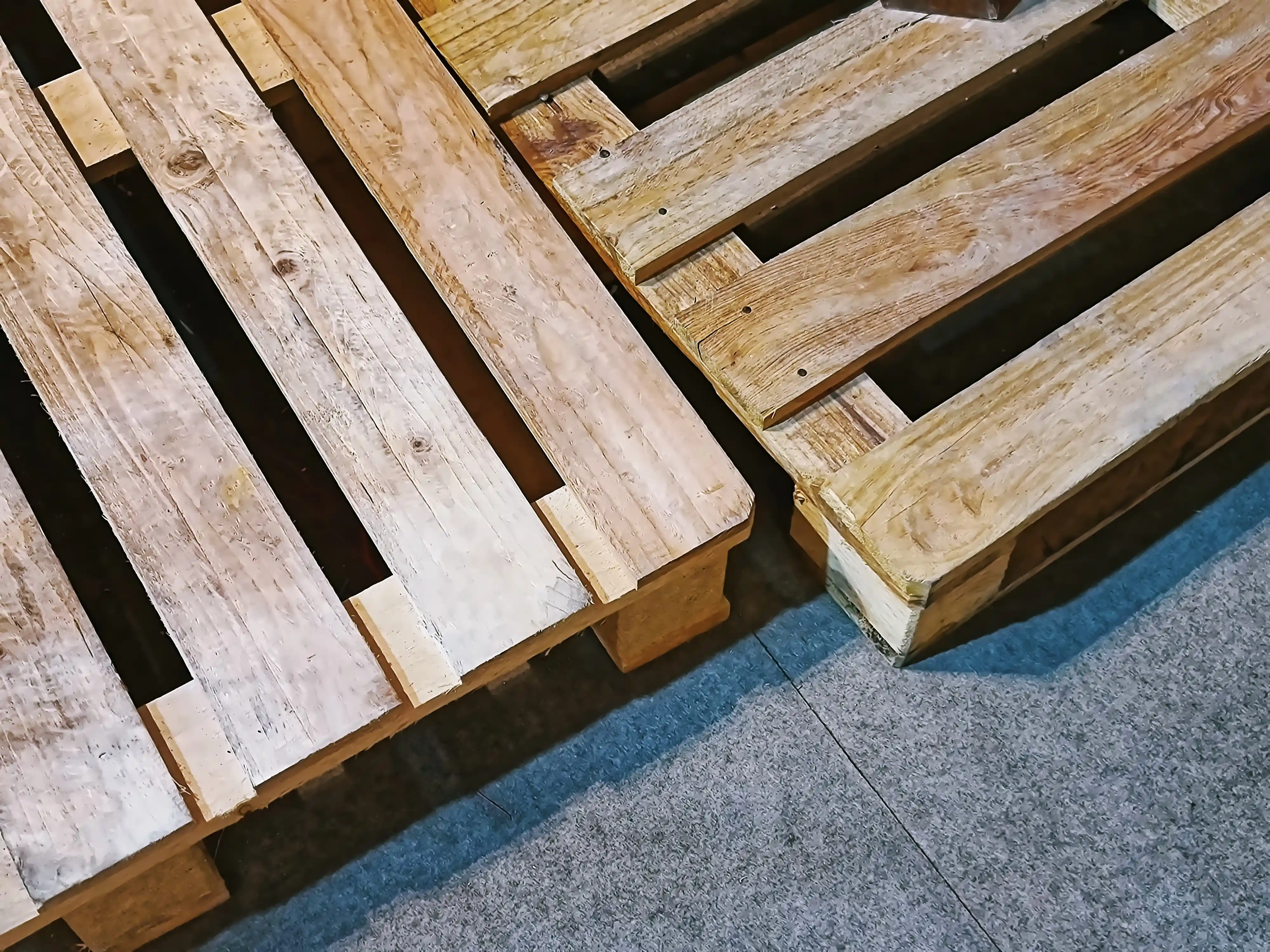 Tarimas de madera para exportación